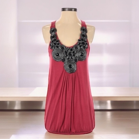 Studio Y Tops - Studio Y Rhinstone Top | SIZE S